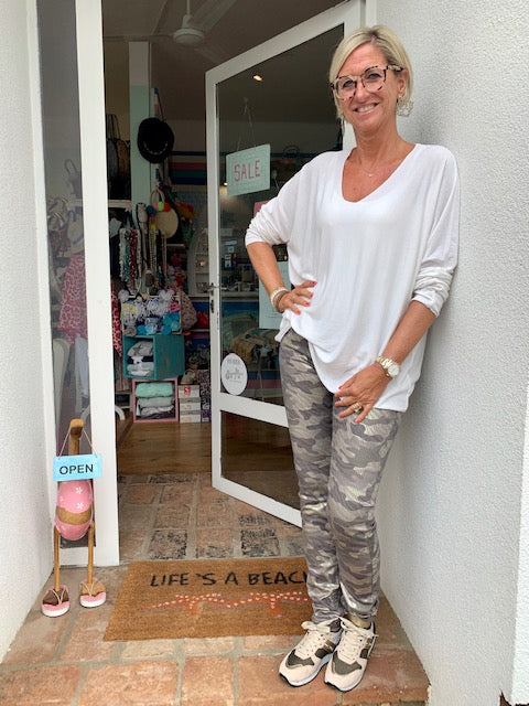 Stretchjean Shiny Jungle