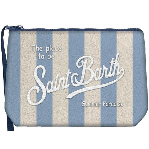 Aline Pochette Sponge Terry Stripes offwhite/blue