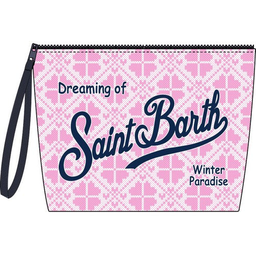 Aline Pochette Winter Neopren Love Mountains pink