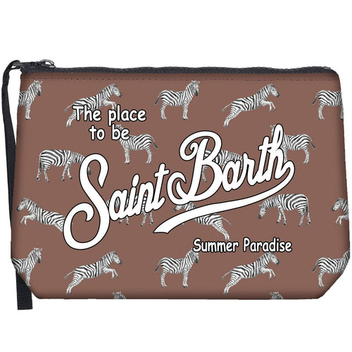 Aline Pochette Sponge "Zebra Watercolor"