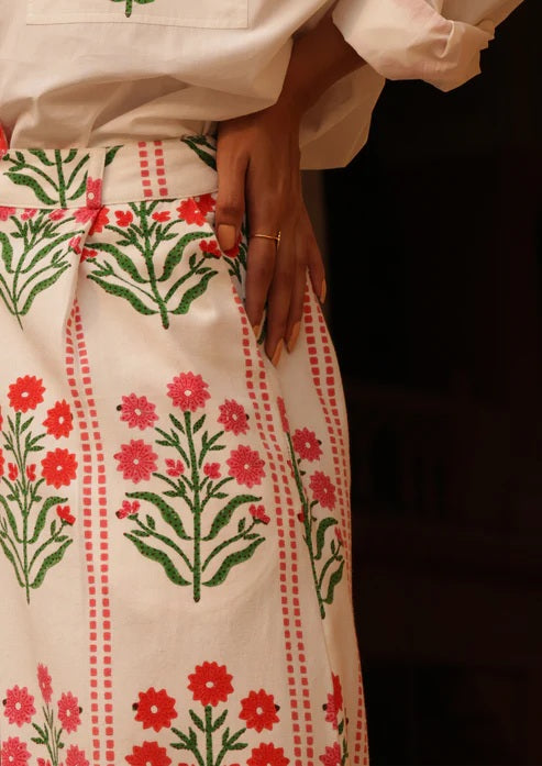Amer Pants "Blossom" rot