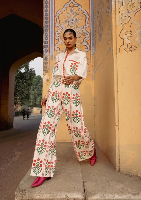 Amer Pants "Blossom" rot