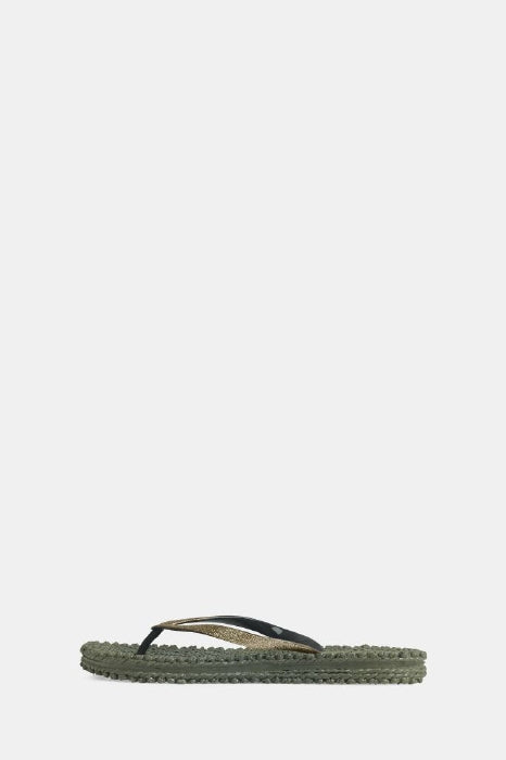 Ilse Jacobsen Flip Flops Glitter army