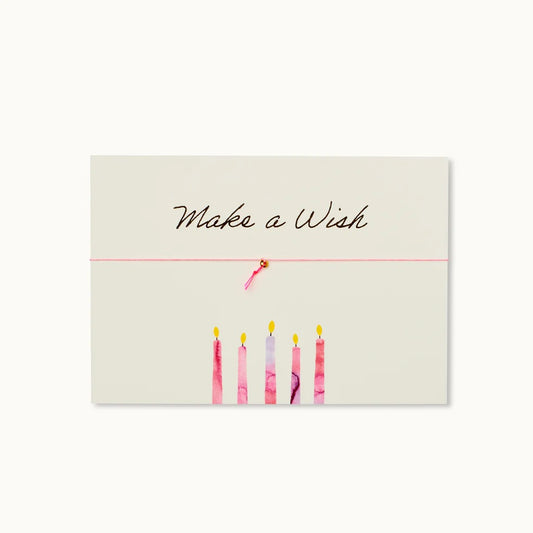 Armbandkarte "Make a Wish"