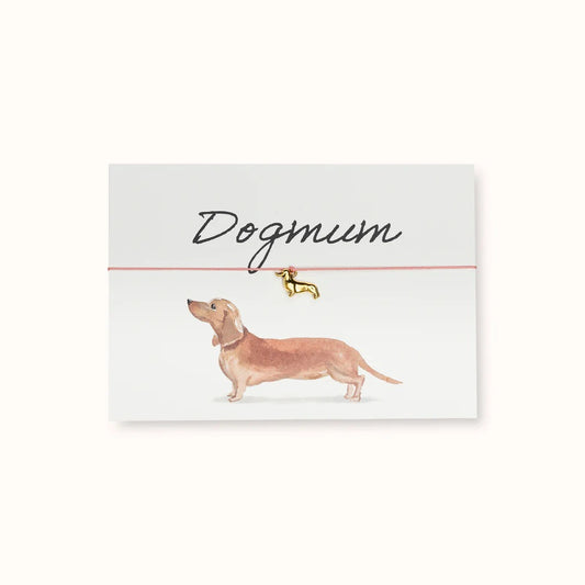 Armbandkarte "Dogum Dackel"
