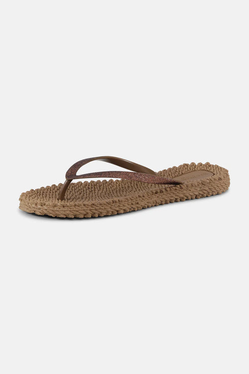 Ilse Jacobsen Flip Flops Cheerful Glitter Mocca