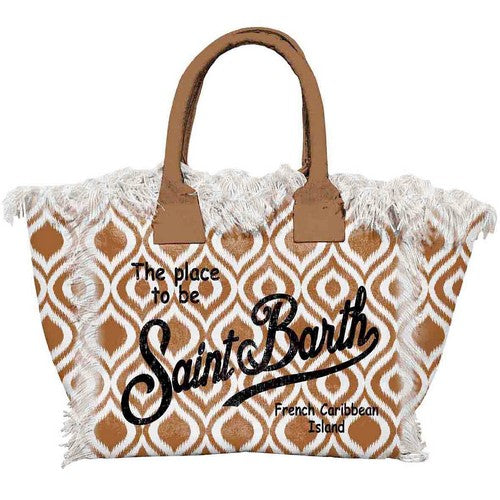 Tasche Colette Canvas Ikat Classic brown