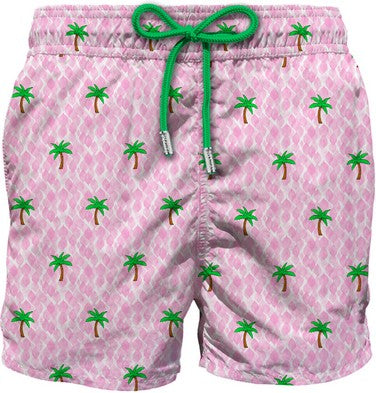 Swim Short "Comfort Light" Palm Rhomboid