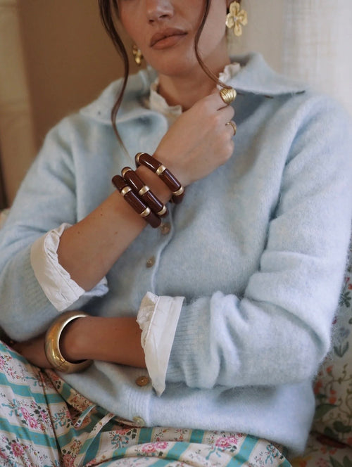 Cardigan "Sophie" light blue