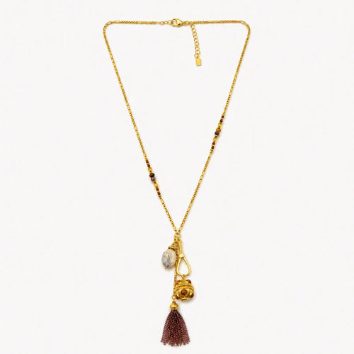 Lange Kette "Tassel and Ball"