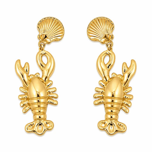 Ohrringe "Shell and Hummer"