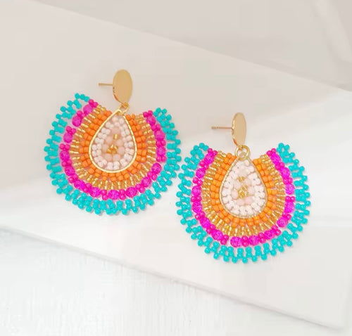 Ohrstecker Beads "Colour Beauty"