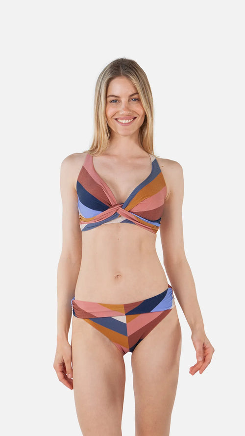 Bikini "Corangs Multifit" Stripes navy