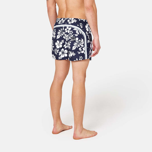 Short  medium 14 inch Hawai navy