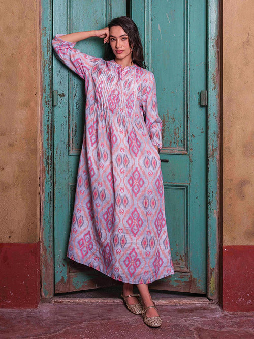 Dress Woodruff Ikat sorbet