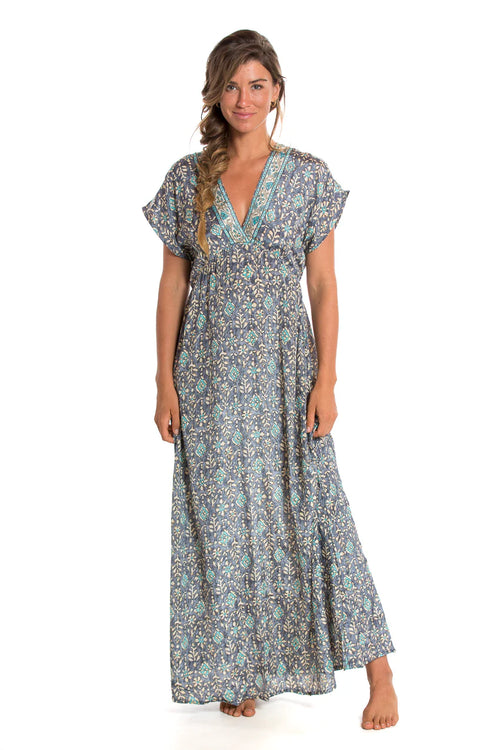 Seiden Kaftan Dress Simple