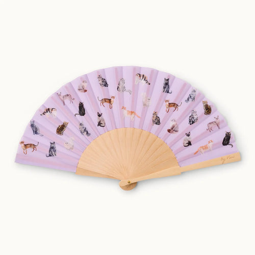 Fächer "Happy Katzen"