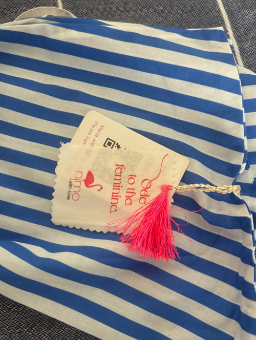 Schal/Gürtel Blue Stripes