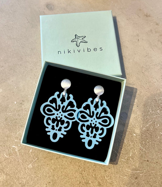 Hornohrringe "Magnolia"