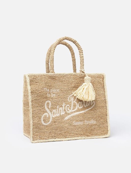 Colette Small Bag "Raffia" beige