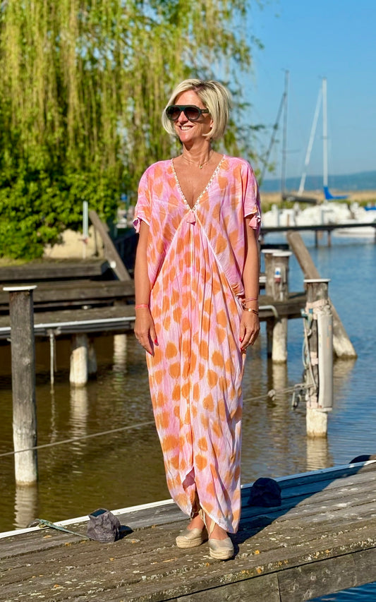 Kaftan Seashell "Dye Hearts"