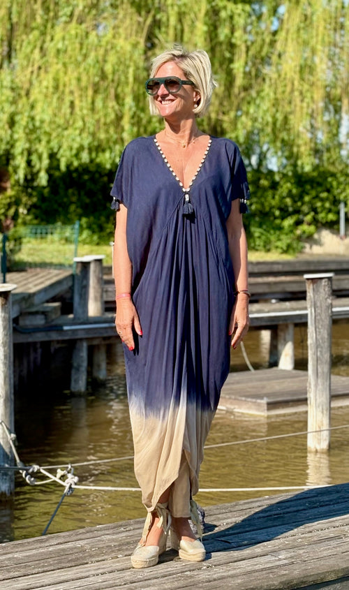 Kaftan Seashell mit Farbverlauf