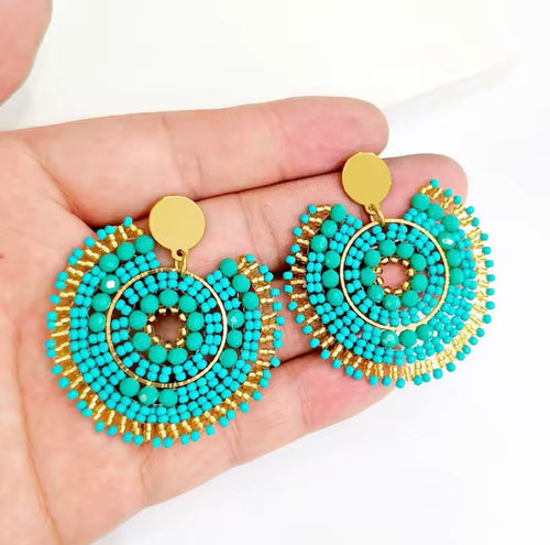 Ohrstecker Beads "Turquoise Addict" 3