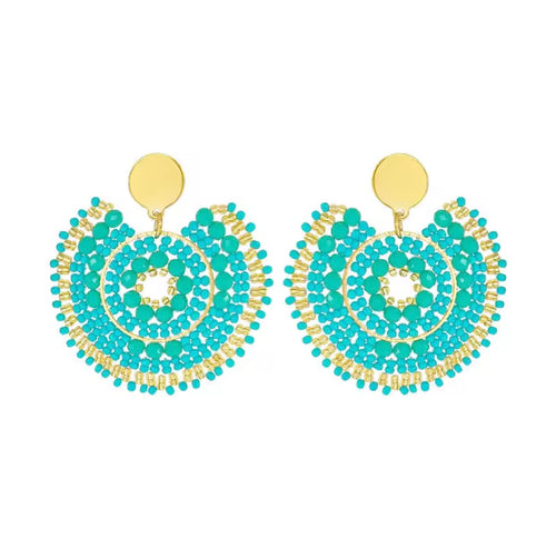 Ohrstecker Beads "Turquoise Addict" 3