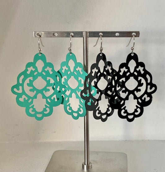 Ohrringe Scherenschnitt