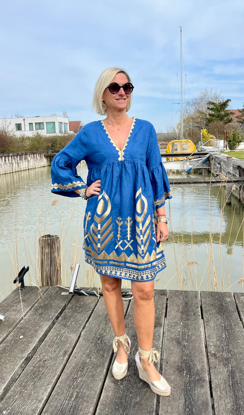 Short Dress Mykonos Feather 2