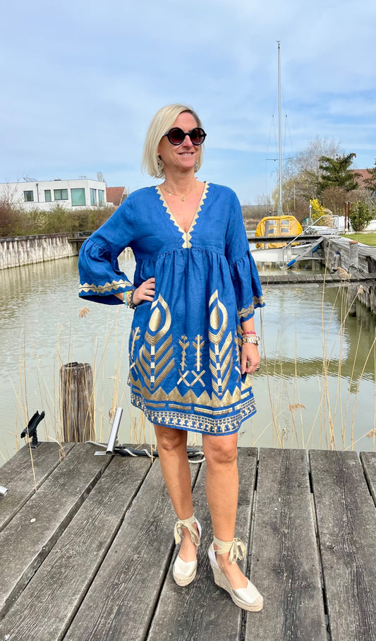 Short Dress Mykonos Feather 2