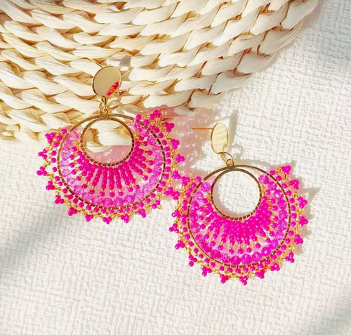 Ohrstecker Miyuki Beads "Pearl Delight"