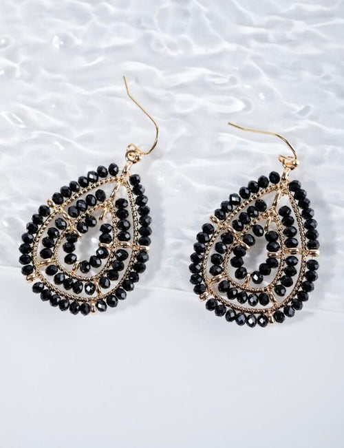 Ohrhänger "Principessa" black