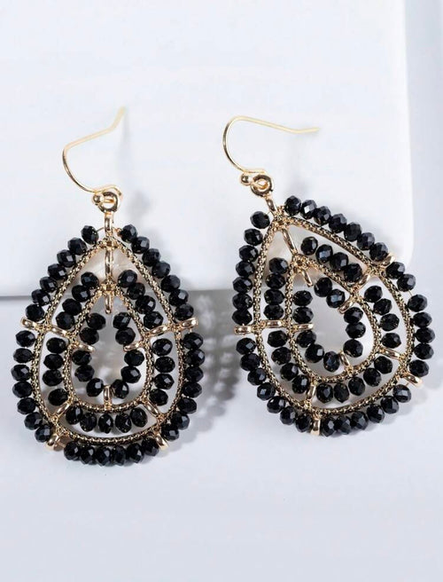 Ohrhänger "Principessa" black