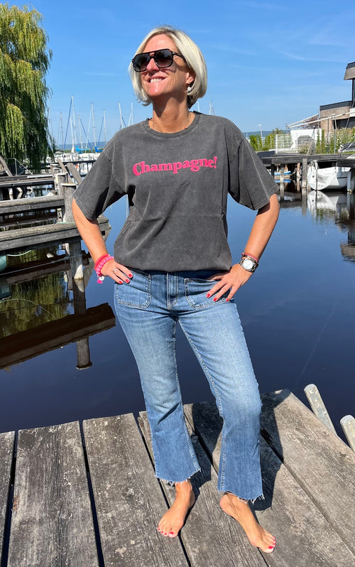 T-Shirt Retro "Champagne"