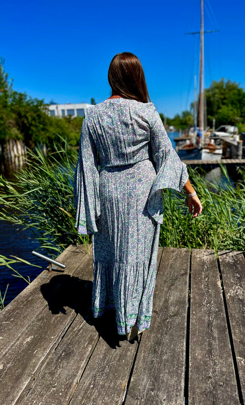 Wickeldress "Lilac Flower"