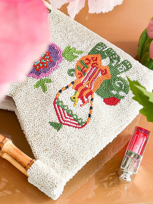 Bamboo Bag Lime Elephant