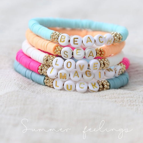 Armband Summer Spruch