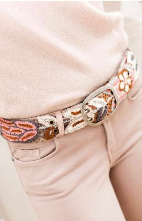 Bestickter Gürtel Florcita Siena