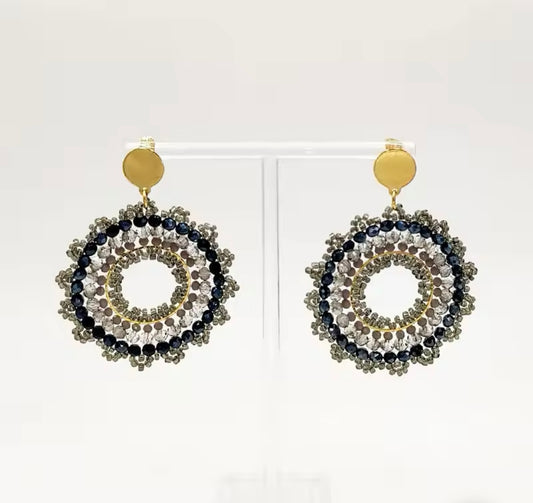 Ohrstecker Beads "Miyuki Queen"