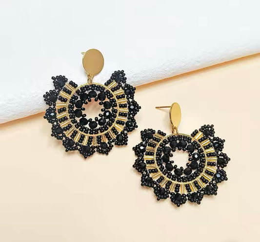 Ohrstecker Beads "Le Soleil"