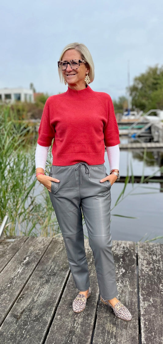 Strickpulli kurz "Love Lounge"