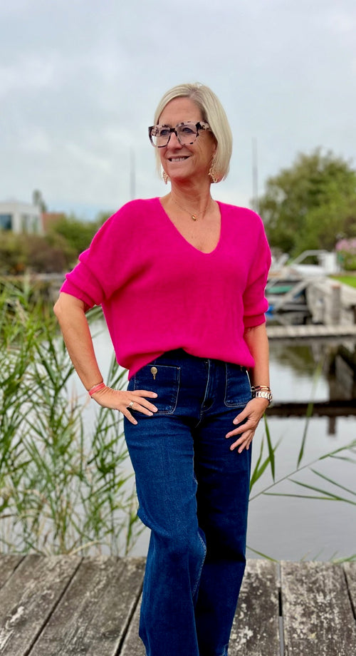 V-Strickpulli Vera Alpaca