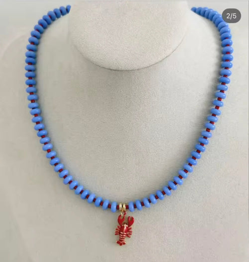 Kette "Lobster loves Blue"