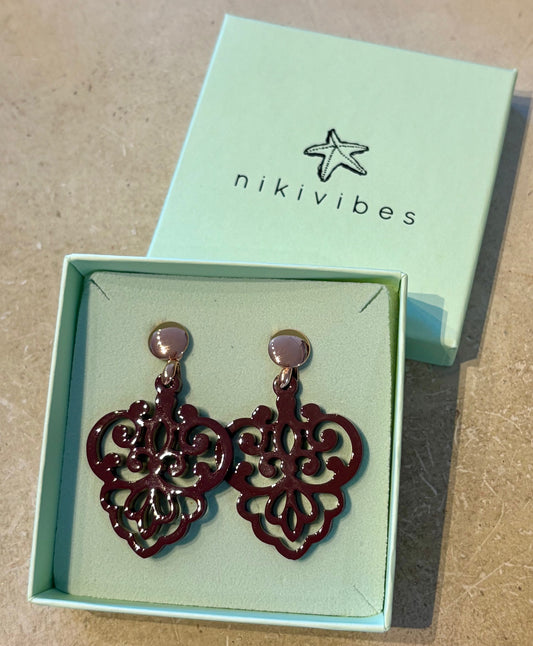 Hornohrringe Primrose rosegold