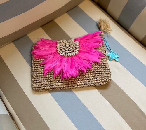 Bast Clutch " Feathergirl"