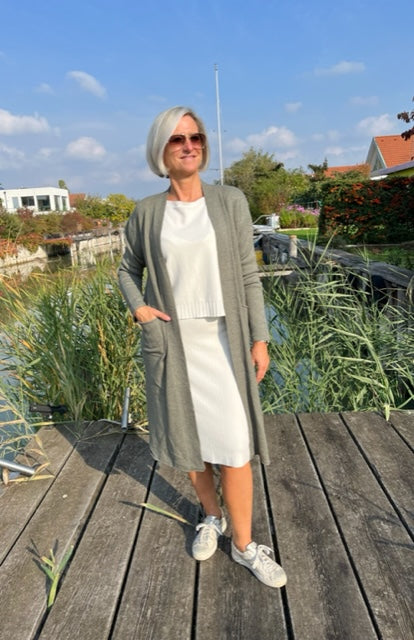 Long Cardigan "Fine Line"