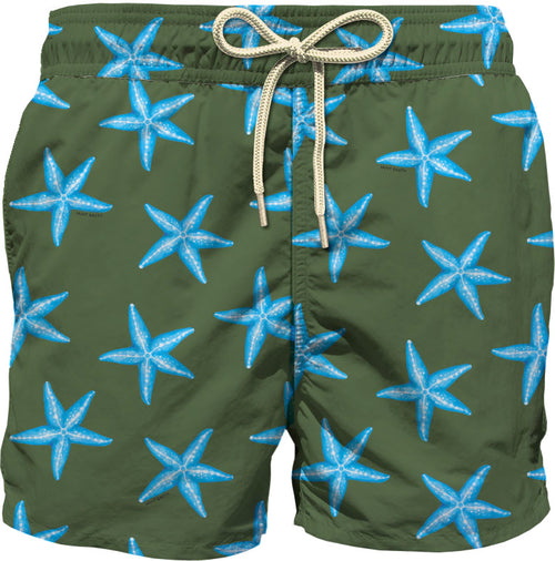 Swim Short "Lighting Joy Starfish khaki