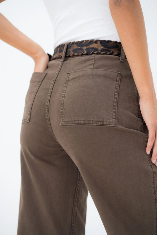 Jeans "Choco" mit Leo Gürtel