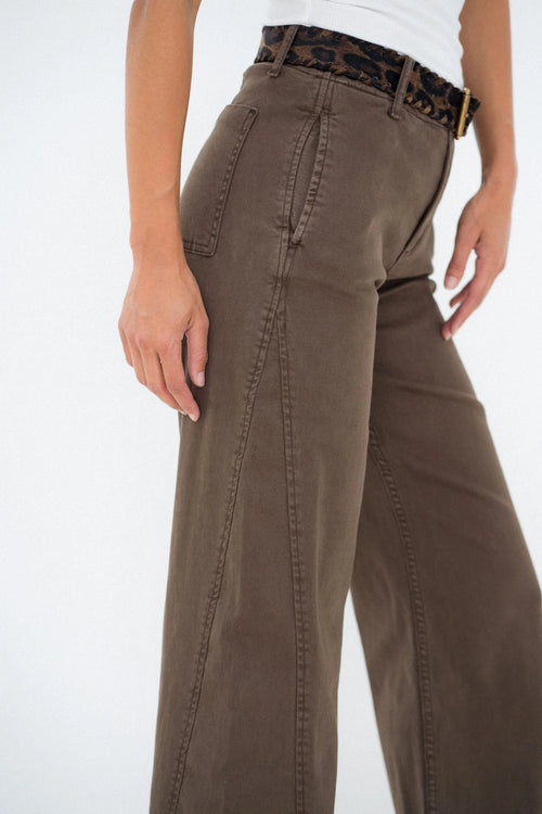 Jeans "Choco" mit Leo Gürtel
